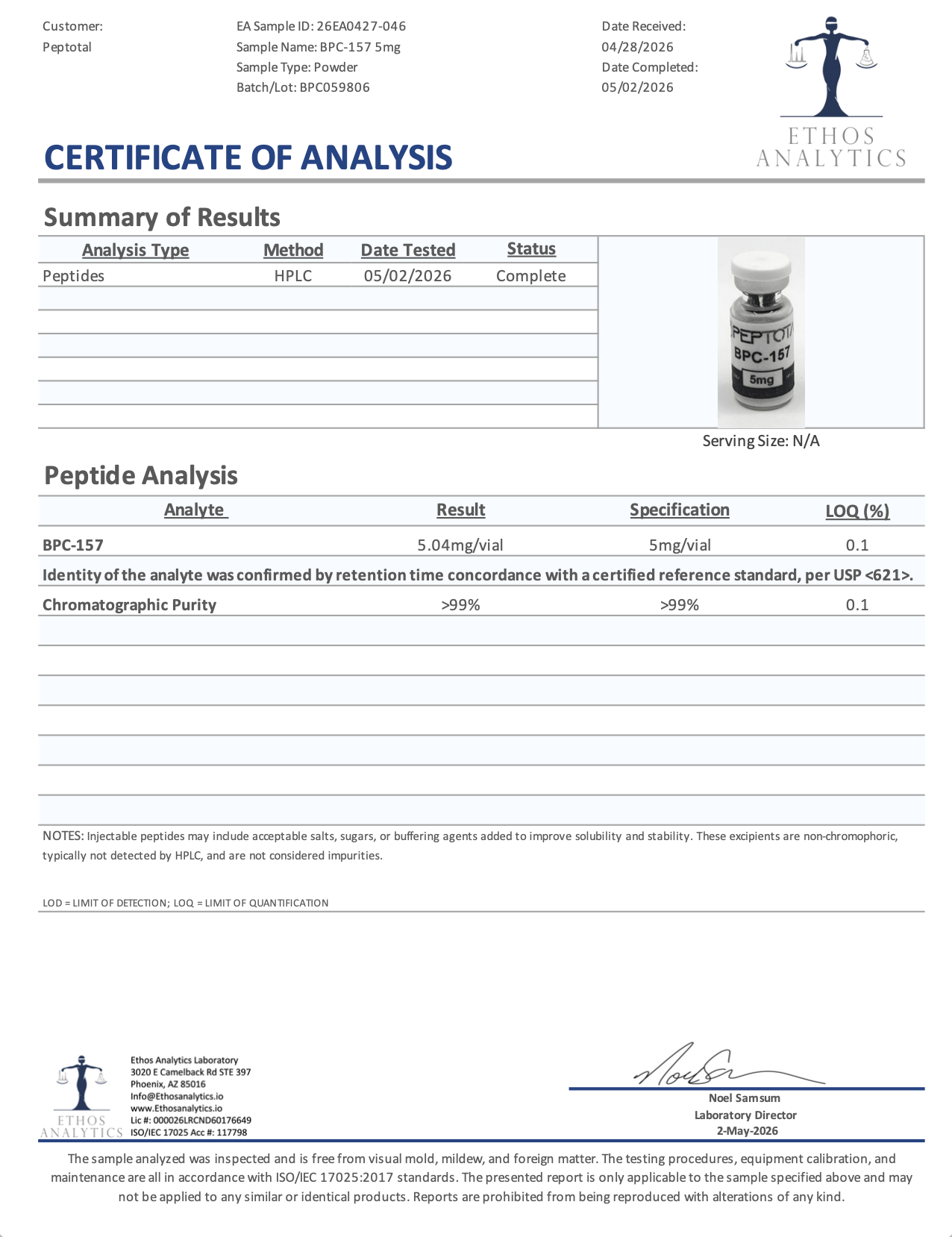 BPC-157 5mg - Image 3